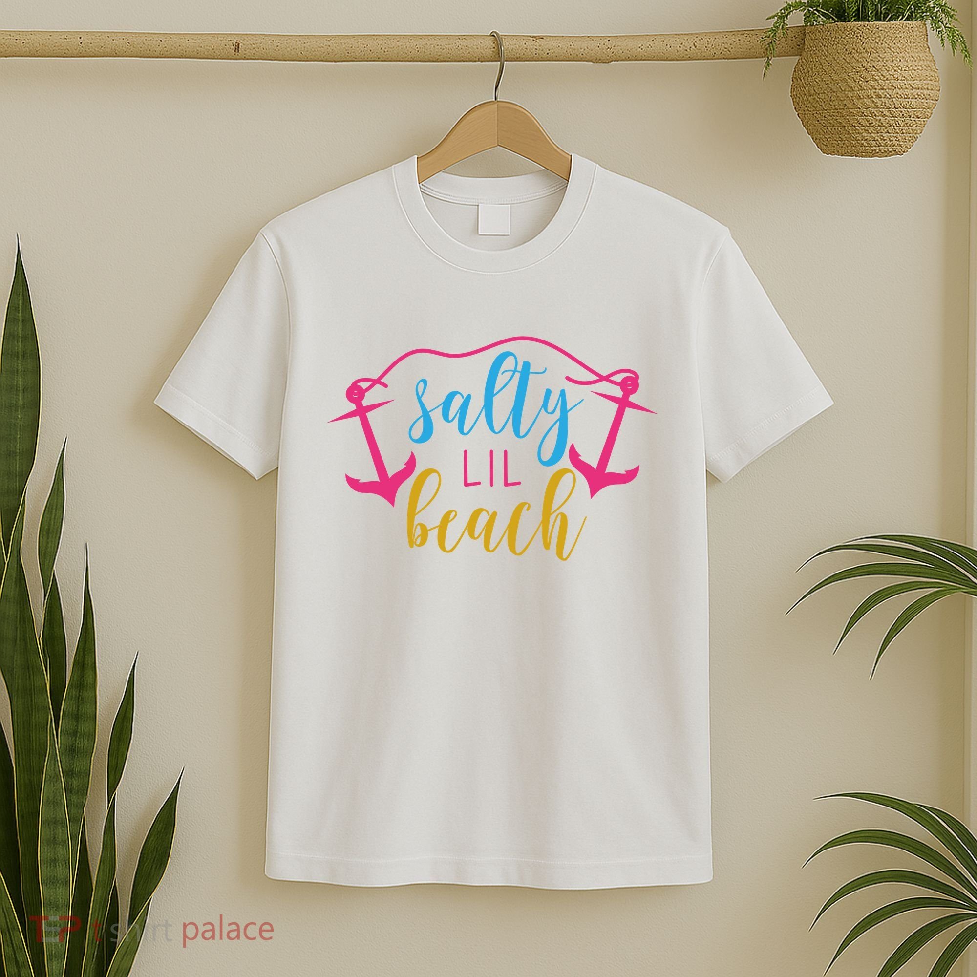 Salty Lil Beach Funny Vacation T-Shirt