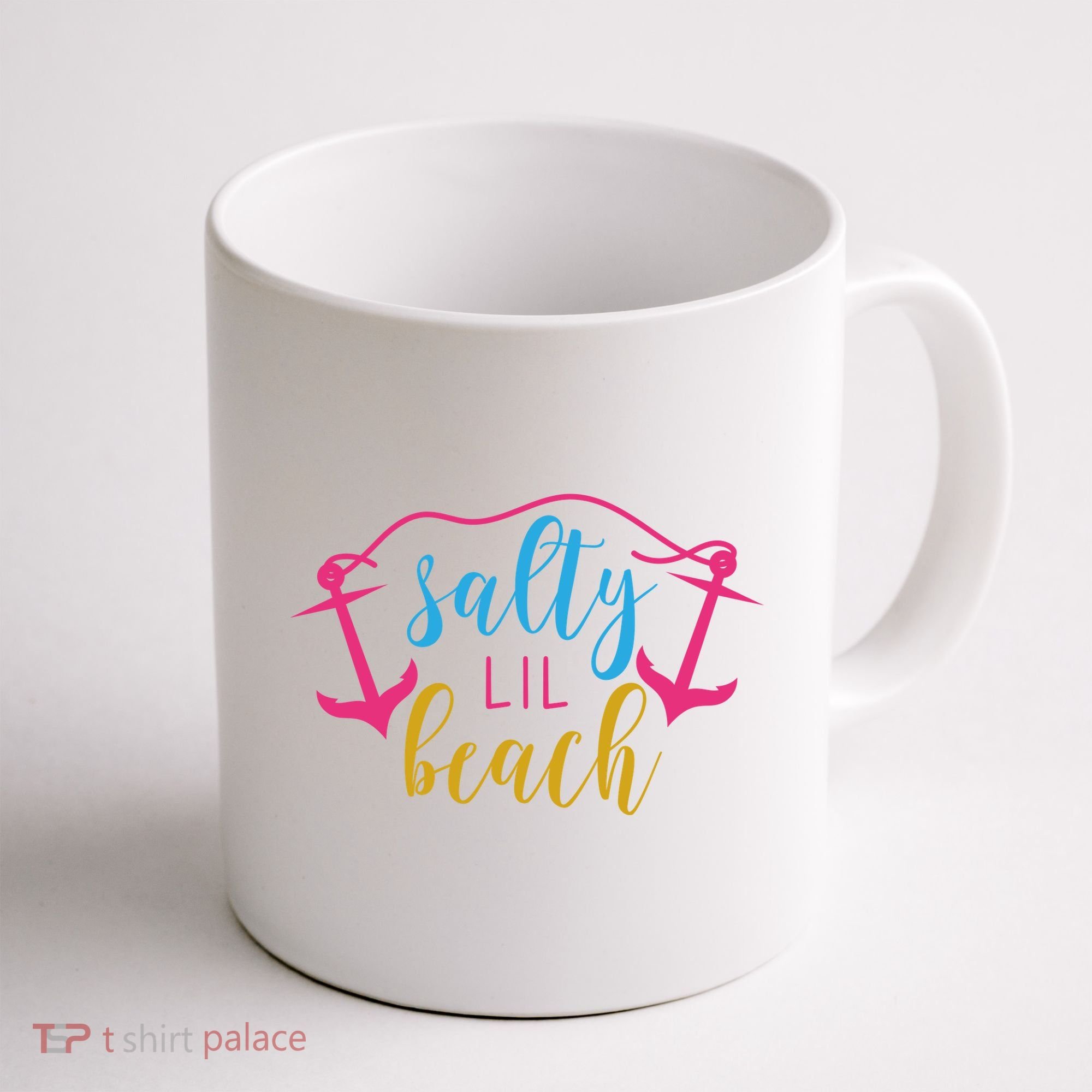 Salty Lil Beach Funny Vacation Coffee Mug
