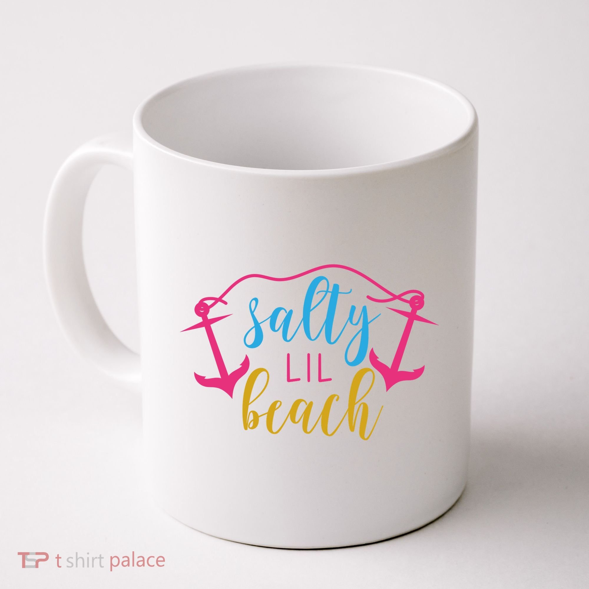 Salty Lil Beach Funny Vacation Coffee Mug
