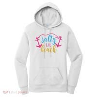 Salty Lil Beach Funny Vacation Women's Hoodie thumb 0