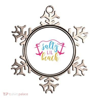 Salty Lil Beach Funny Vacation Ornament