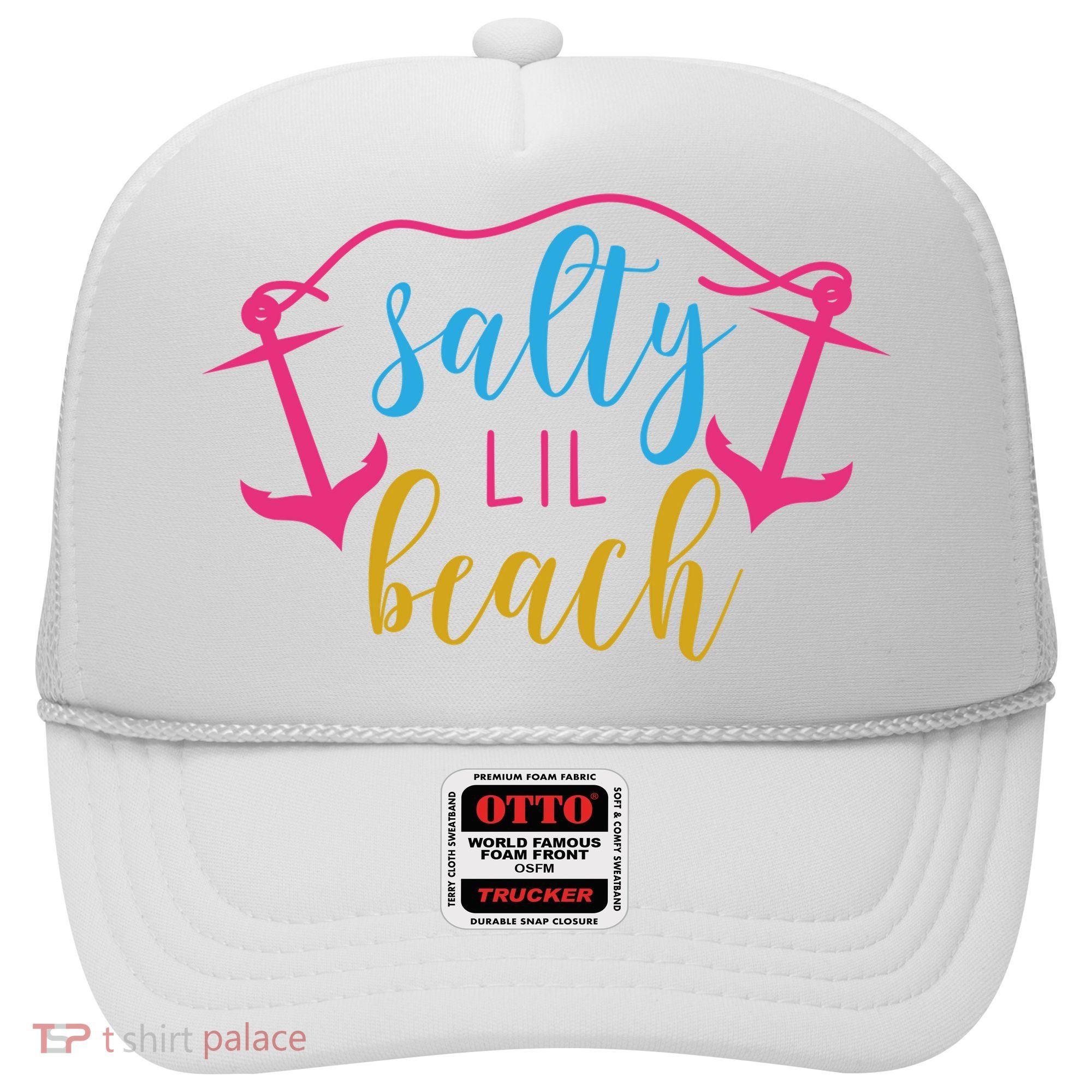 Salty Lil Beach Funny Vacation Hat