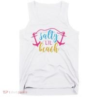 Salty Lil Beach Funny Vacation Tank Top thumb 0