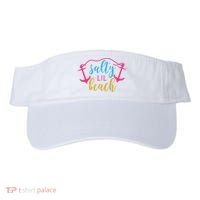 Salty Lil Beach Funny Vacation Visor thumb 0