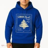 Support Lebanon Beirut Map Lebanese Flag Hoodie thumb 2