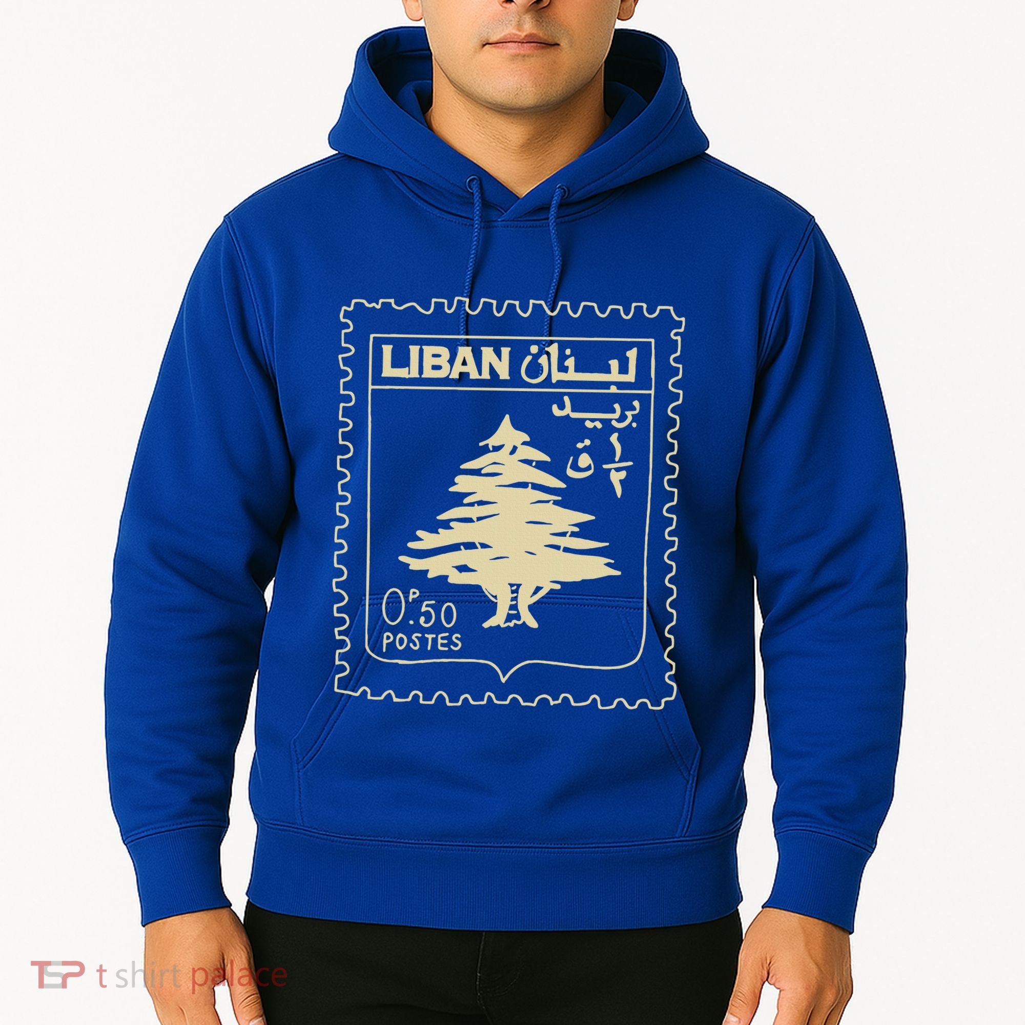 Support Lebanon Beirut Map Lebanese Flag Hoodie