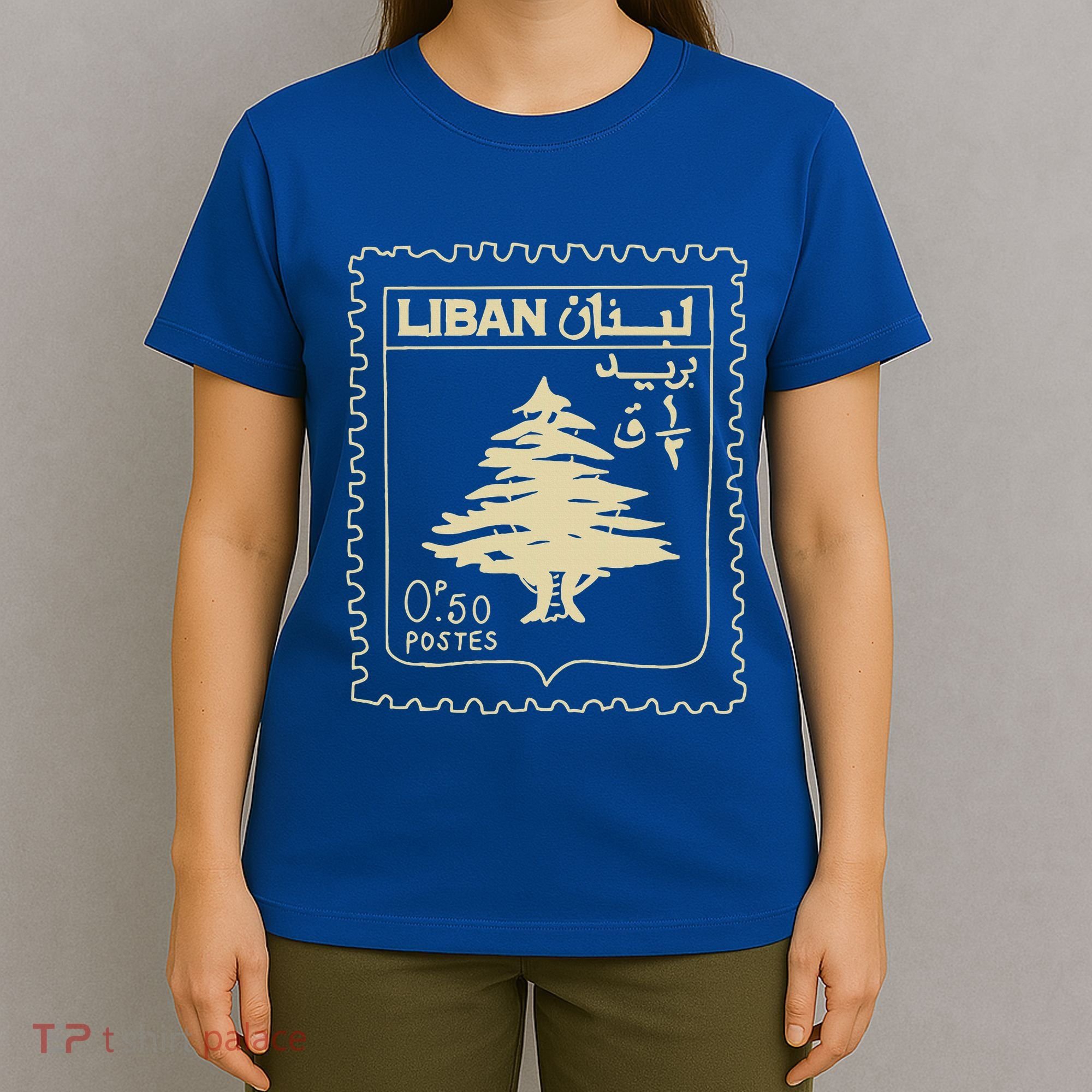 Support Lebanon Beirut Map Lebanese Flag T-Shirt