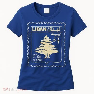 Support Lebanon Beirut Map Lebanese Flag Women's T-Shirt