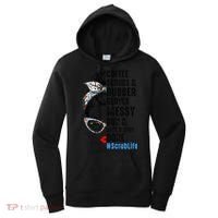 Scrub Life Coffee Scrubs And Rubber Gloves Nurses Week Women's Hoodie thumb 0
