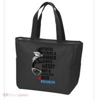 Scrub Life Coffee Scrubs And Rubber Gloves Nurses Week Tote Bag thumb 3