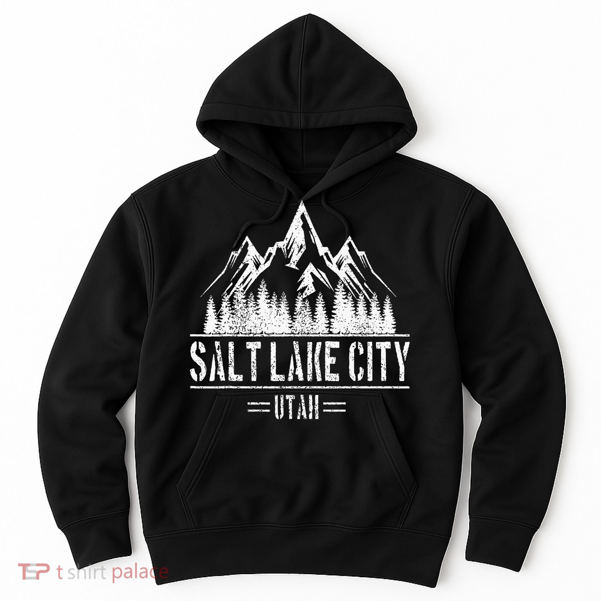 Salt Lake City Utah Mountains Nature Souvenir Hoodie