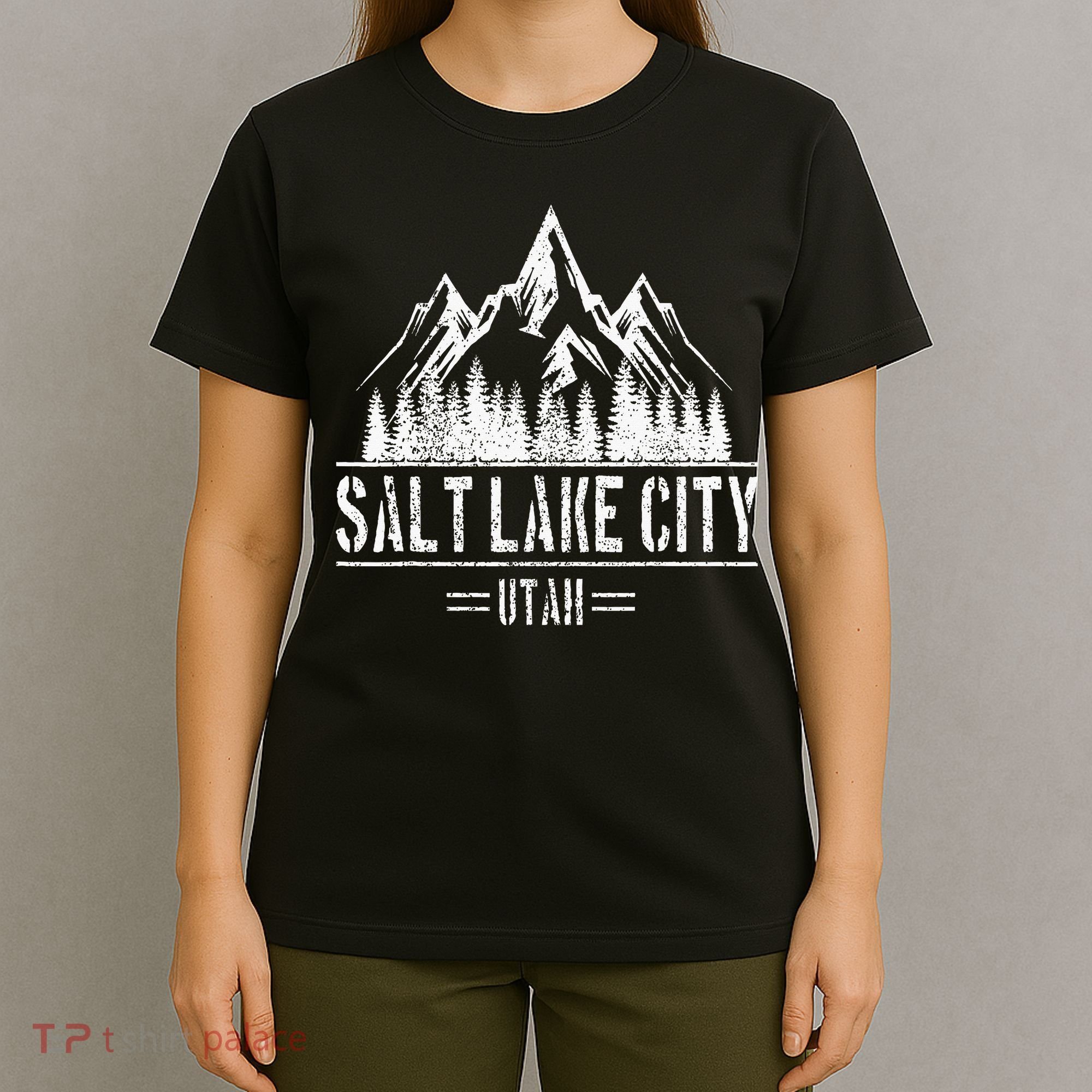 Salt Lake City Utah Mountains Nature Souvenir T-Shirt
