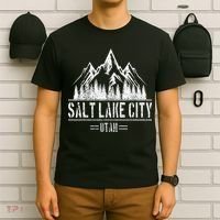 Salt Lake City Utah Mountains Nature Souvenir T-Shirt thumb 6