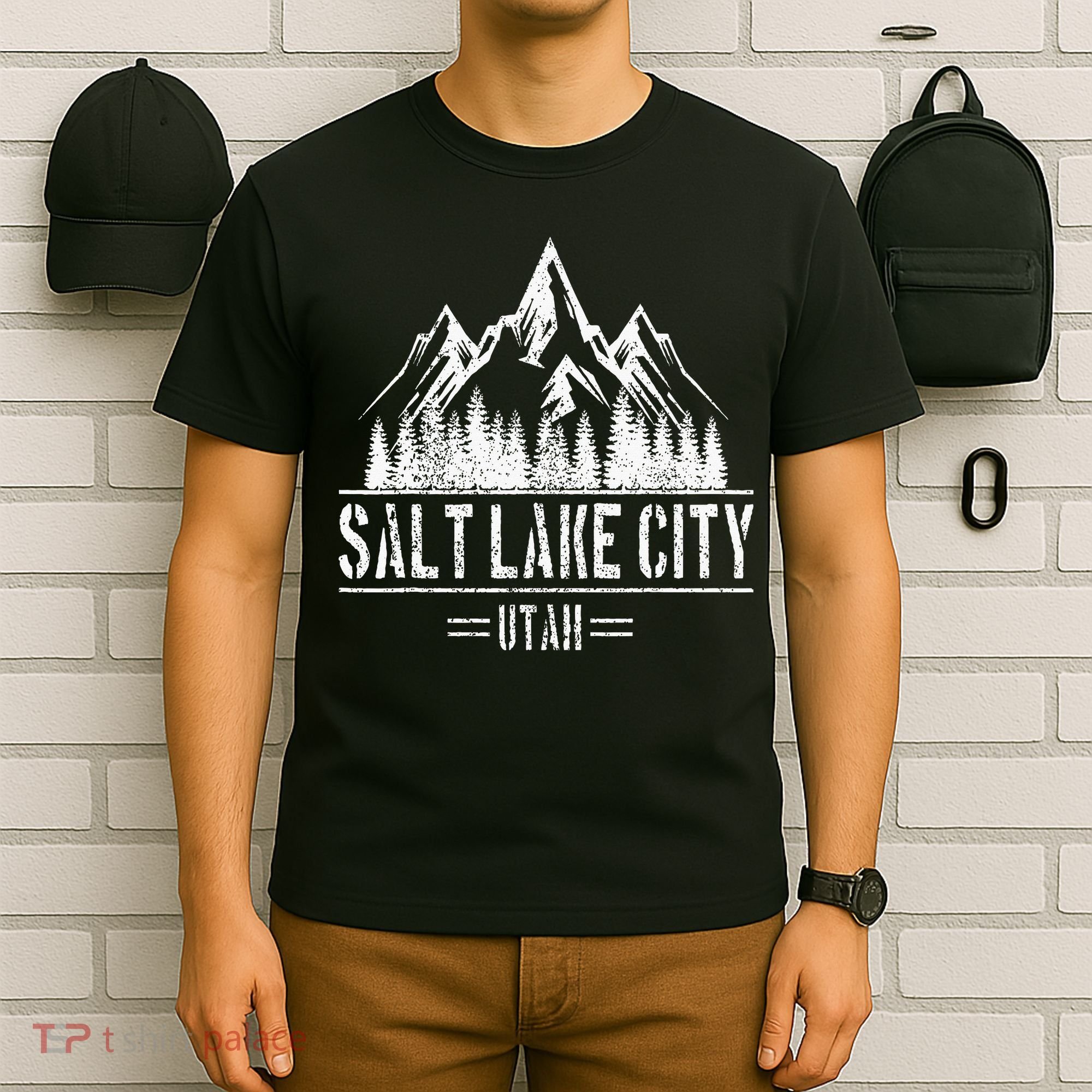 Salt Lake City Utah Mountains Nature Souvenir T-Shirt