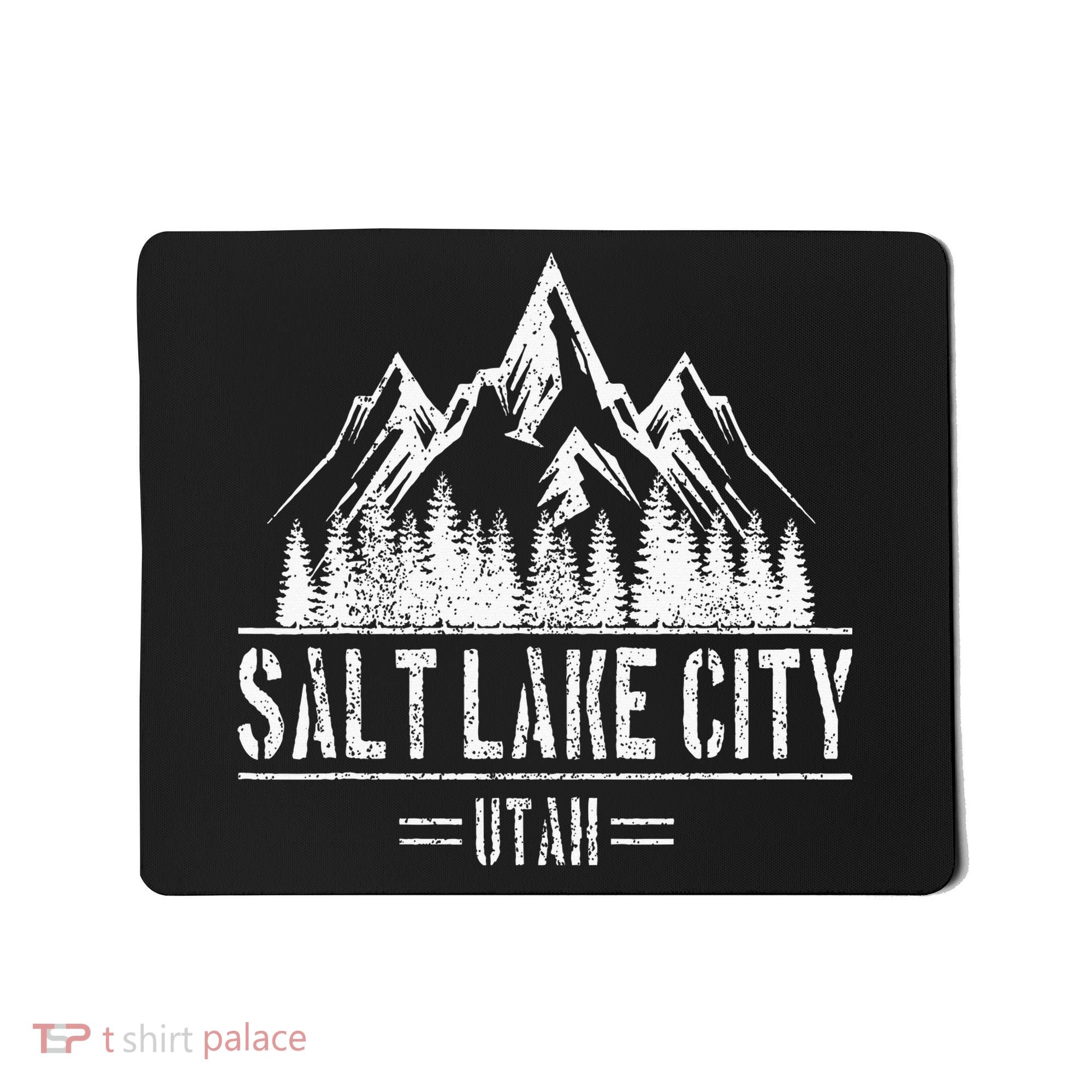 Salt Lake City Utah Mountains Nature Souvenir Mousepad