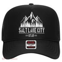 Salt Lake City Utah Mountains Nature Souvenir Hat thumb 0