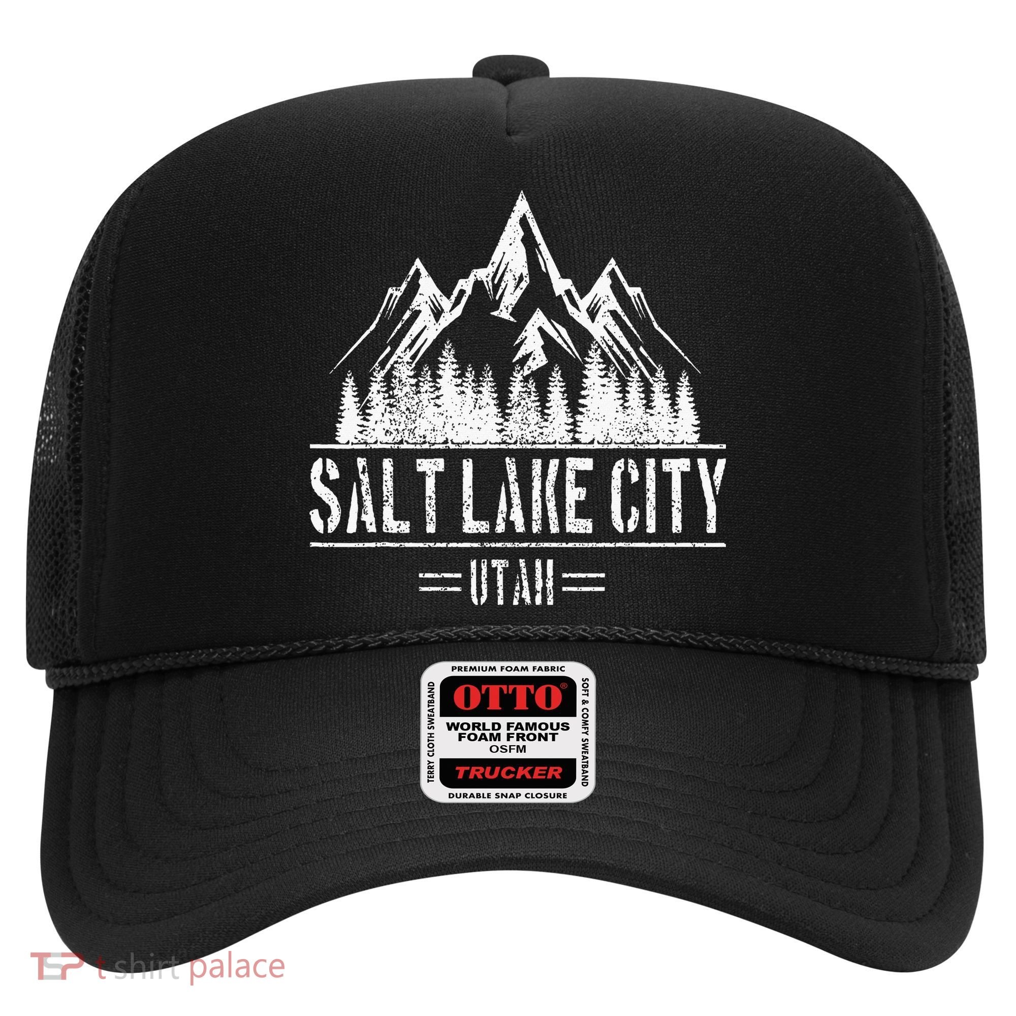 Salt Lake City Utah Mountains Nature Souvenir Hat