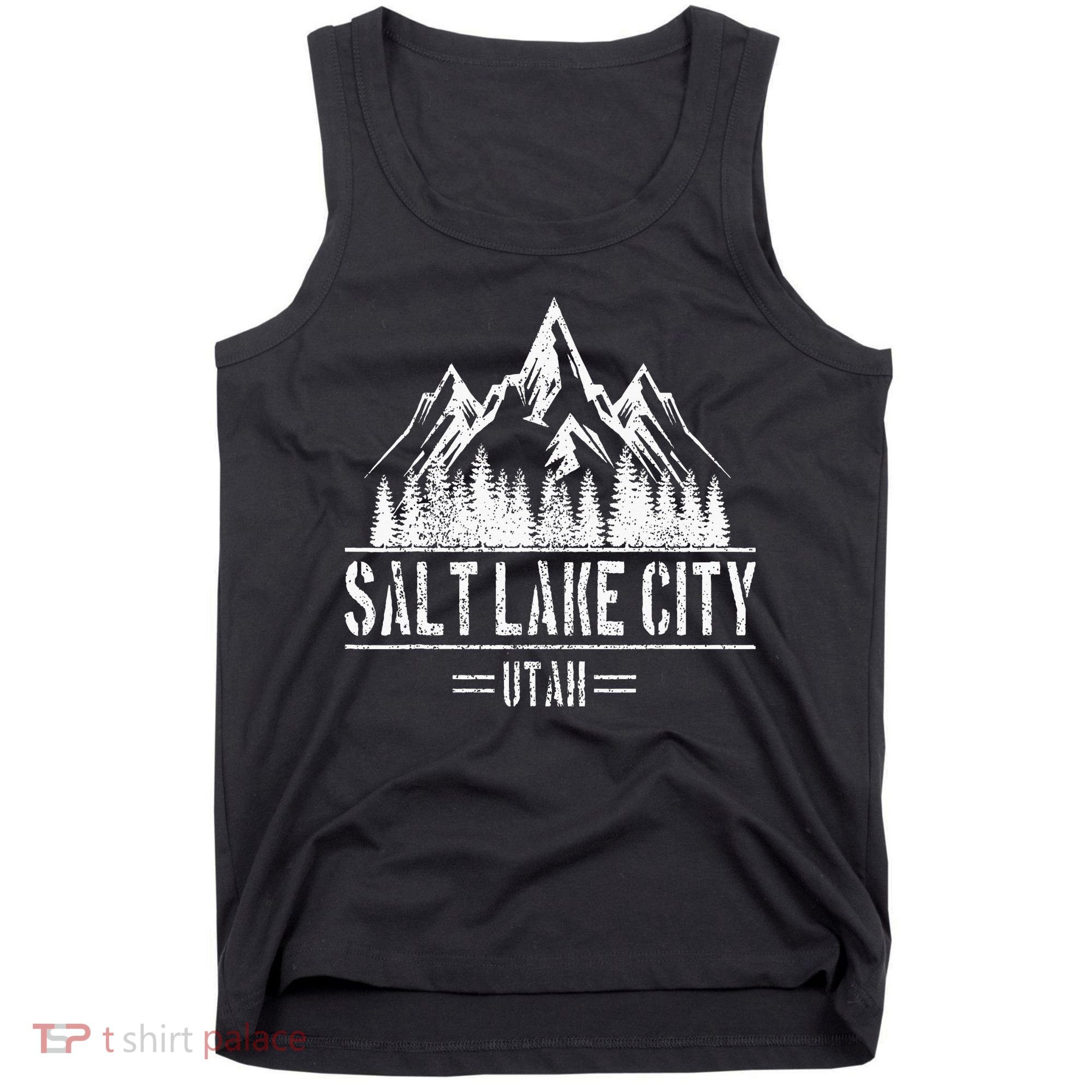 Salt Lake City Utah Mountains Nature Souvenir Tank Top