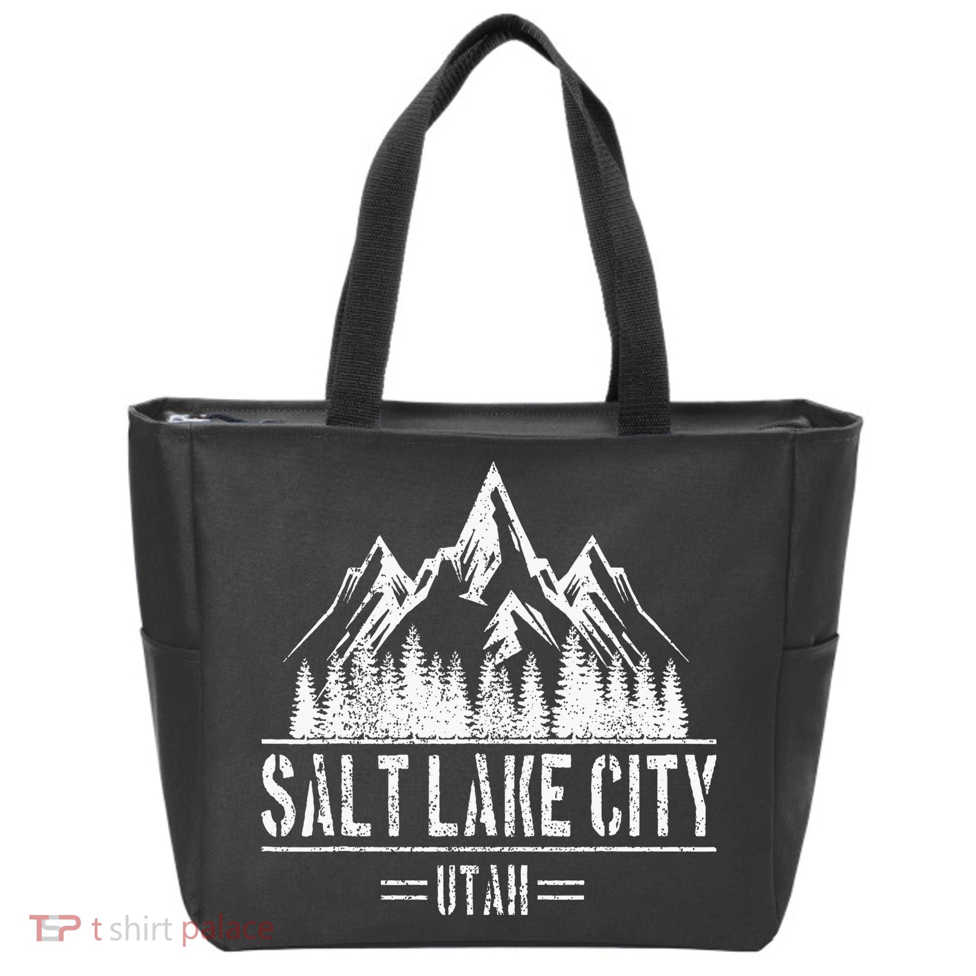 Salt Lake City Utah Mountains Nature Souvenir Tote Bag