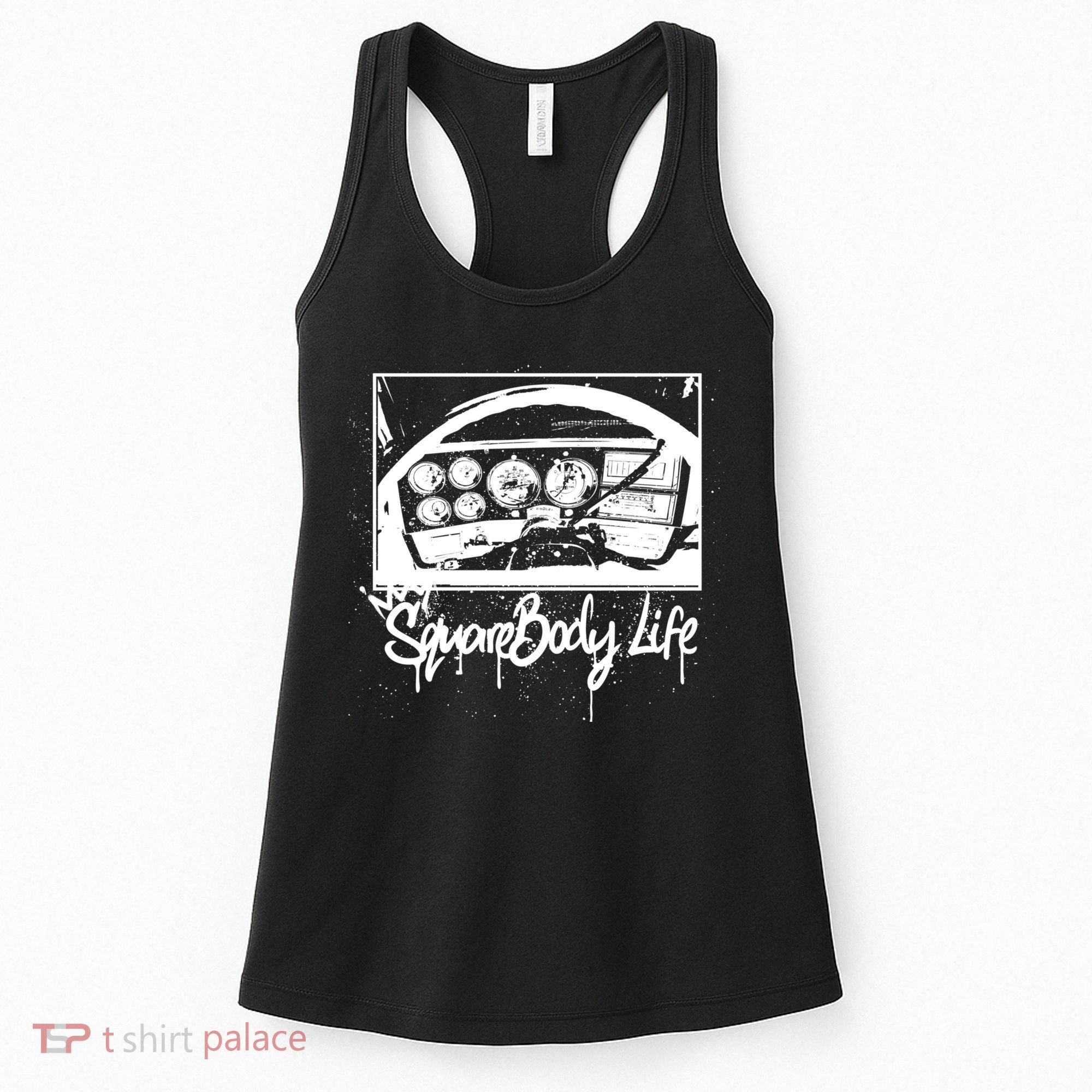 Squarebody Life C10 Classic Truck Squarebody Nation Women's Tank Top