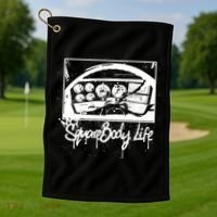 Squarebody Life C10 Classic Truck Squarebody Nation Golf Towel thumb 1