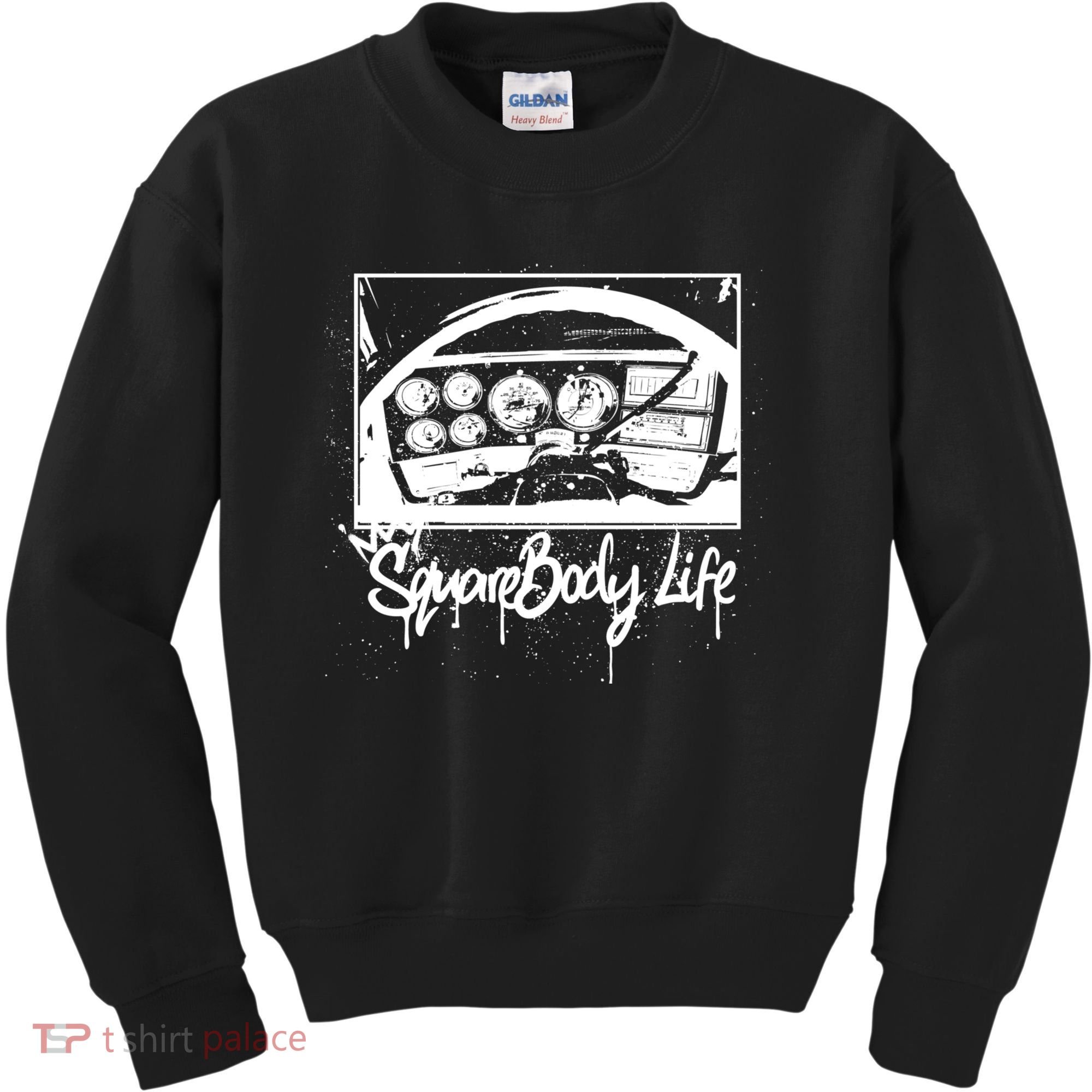 Squarebody Life C10 Classic Truck Squarebody Nation Kids Sweatshirt