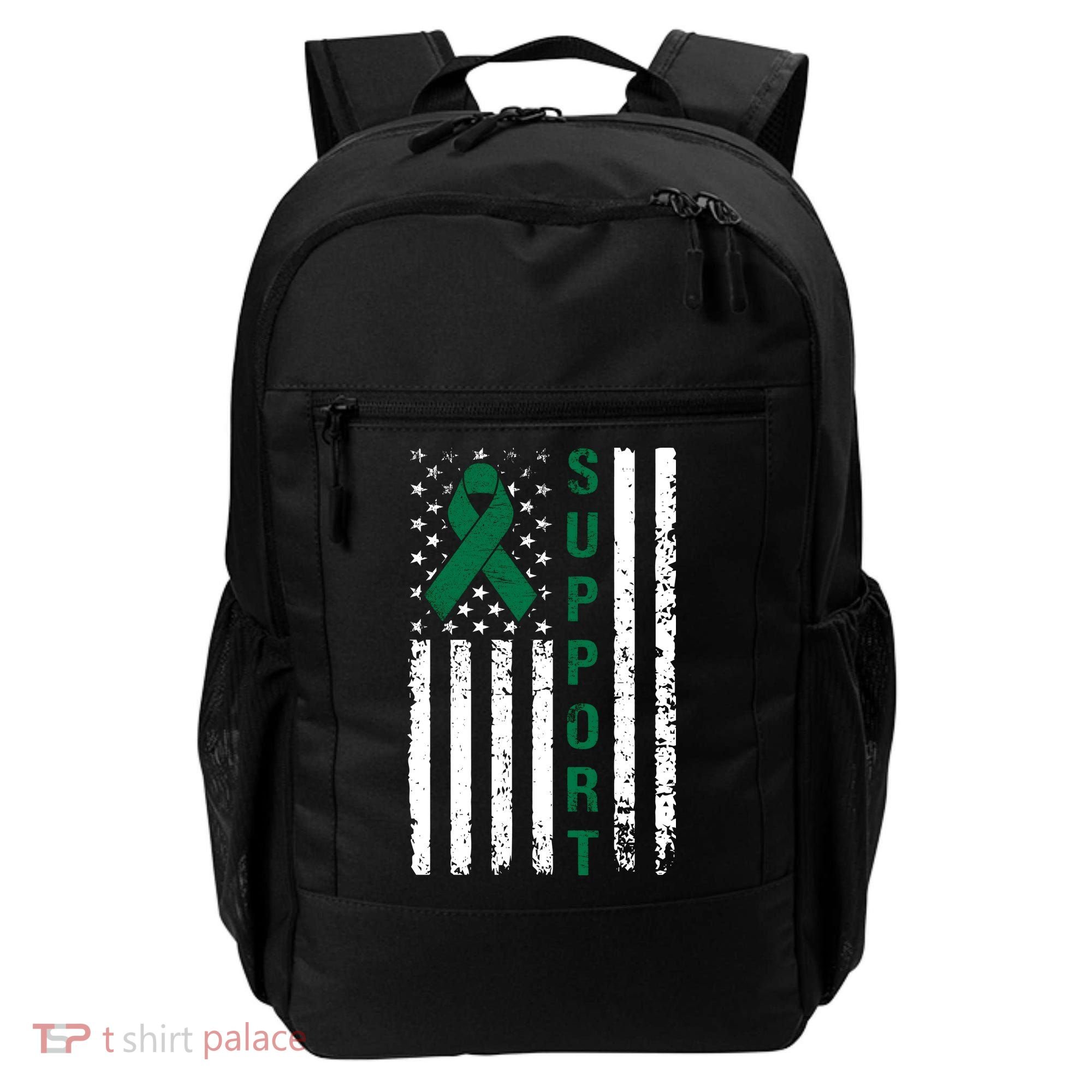 Support Liver Cancer Awareness Backpack