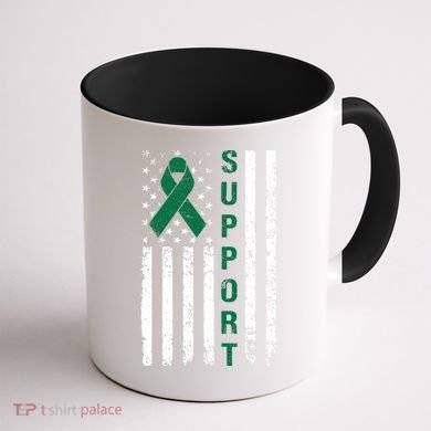 Support Liver Cancer Awareness Coffee Mug back
