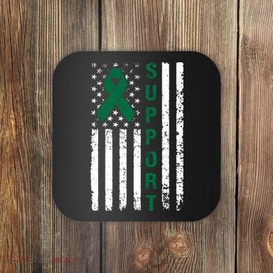 Support Liver Cancer Awareness Coaster