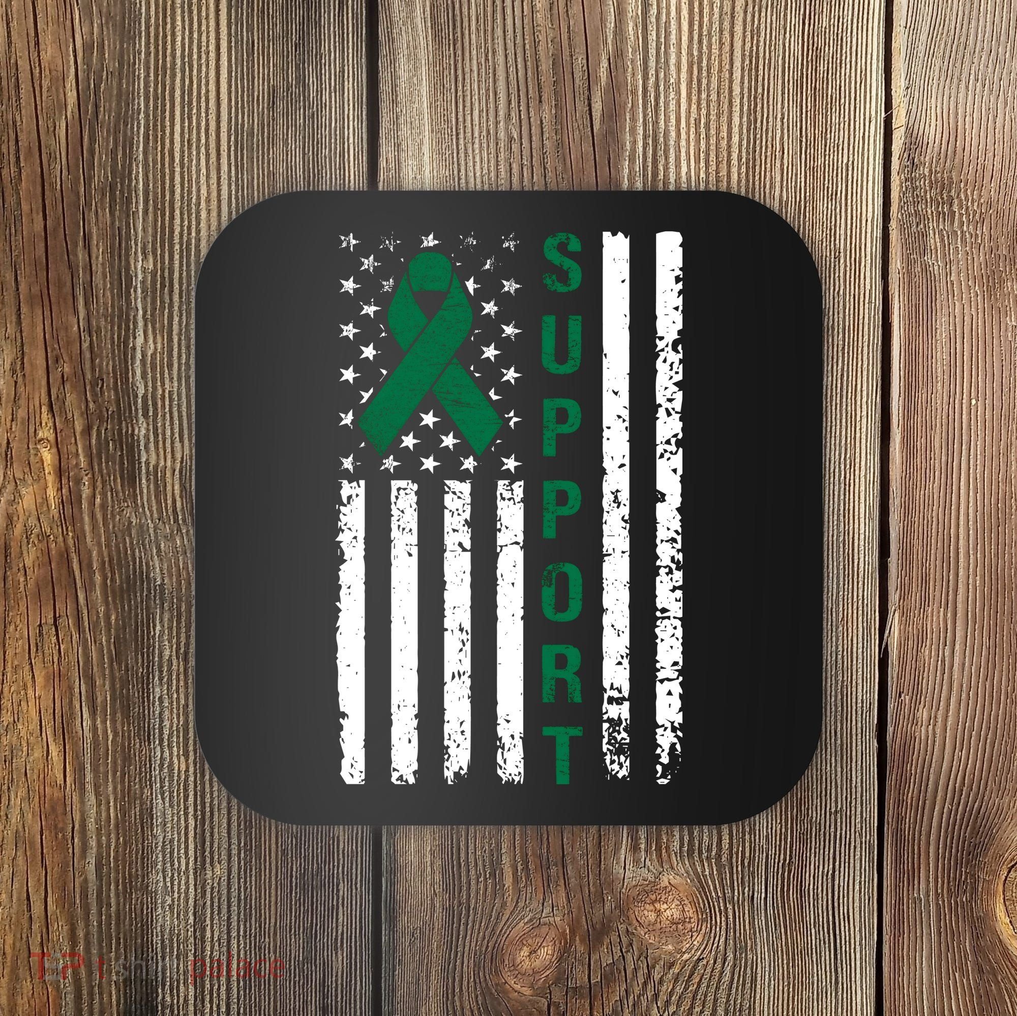 Support Liver Cancer Awareness Coaster