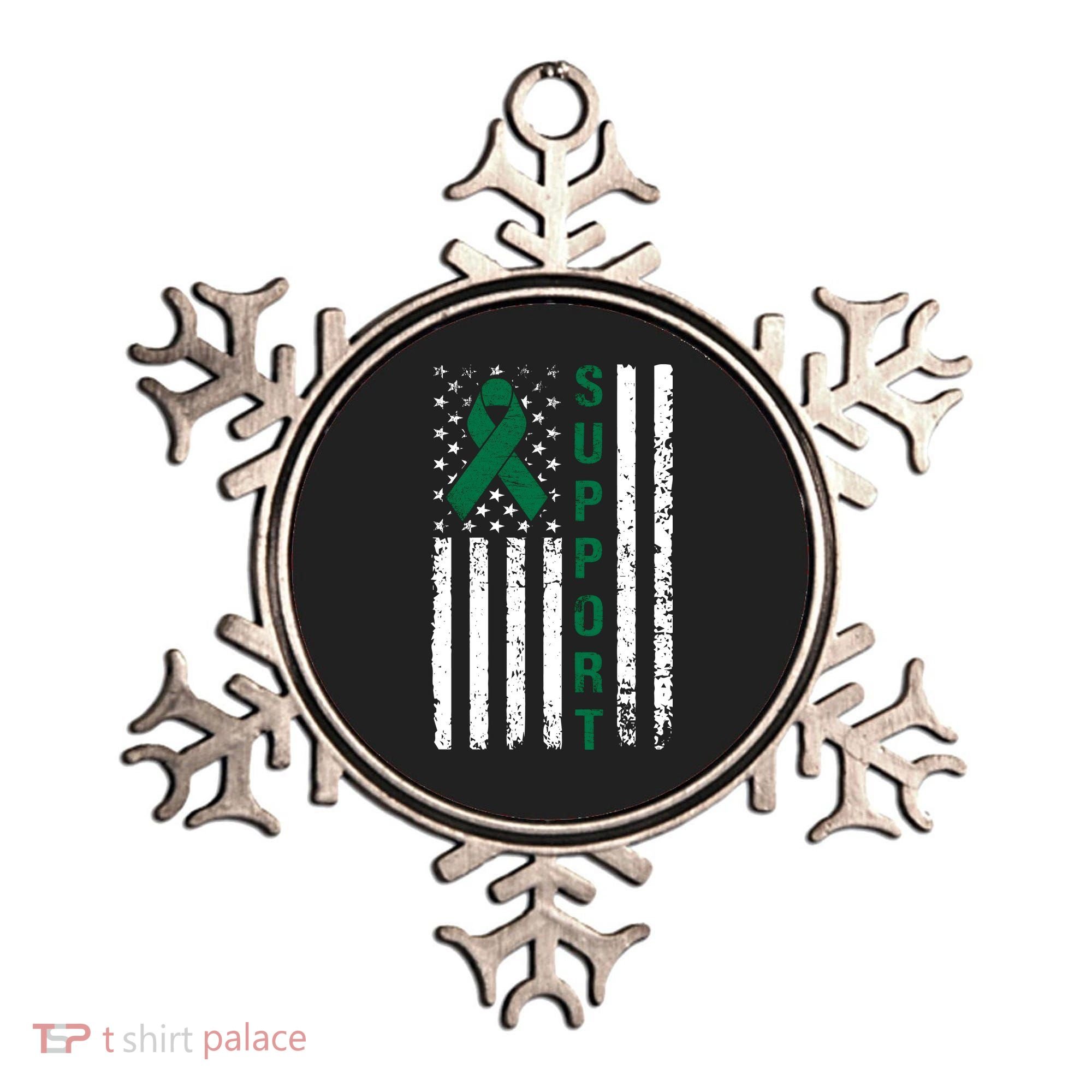 Support Liver Cancer Awareness Ornament