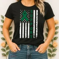 Support Liver Cancer Awareness Women's T-Shirt thumb 2