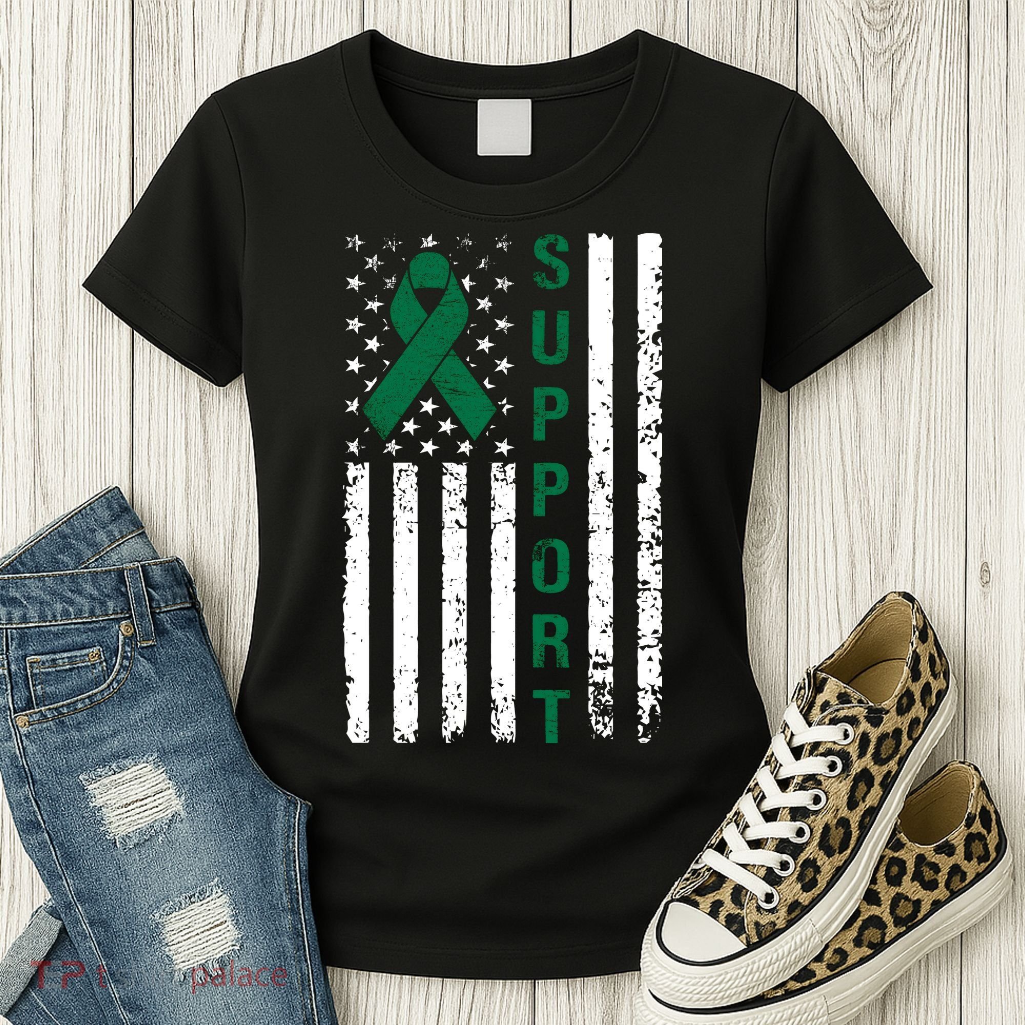 Support Liver Cancer Awareness Women's T-Shirt