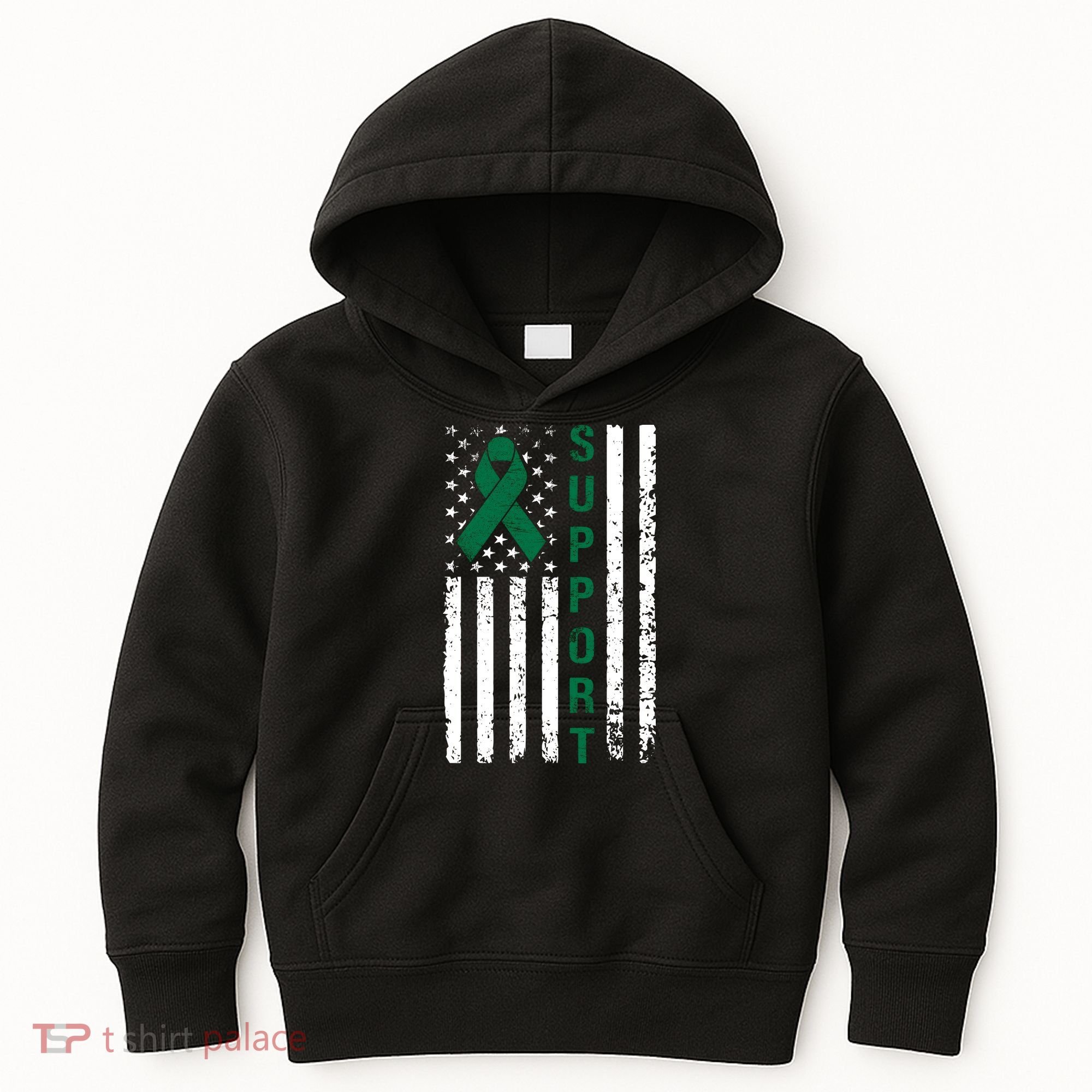 Support Liver Cancer Awareness Kids Hoodie