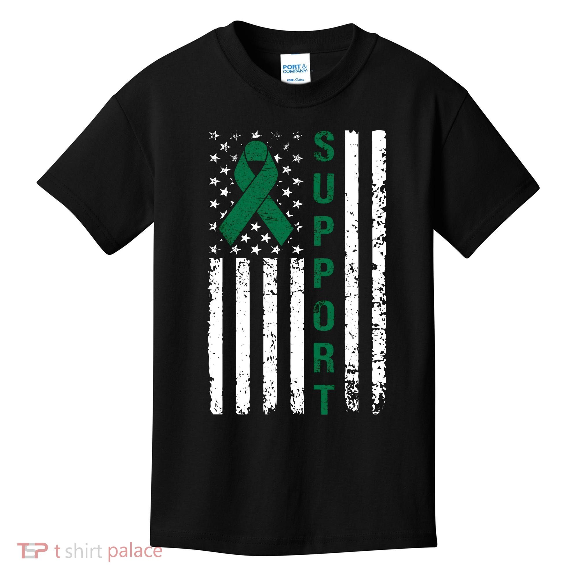 Support Liver Cancer Awareness Kids T-Shirt
