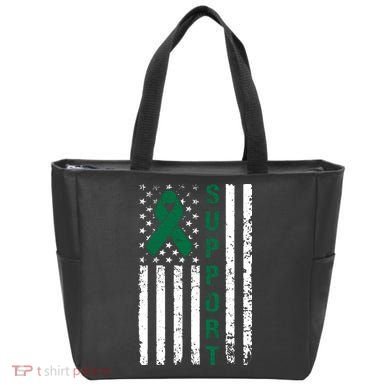 Support Liver Cancer Awareness Tote Bag