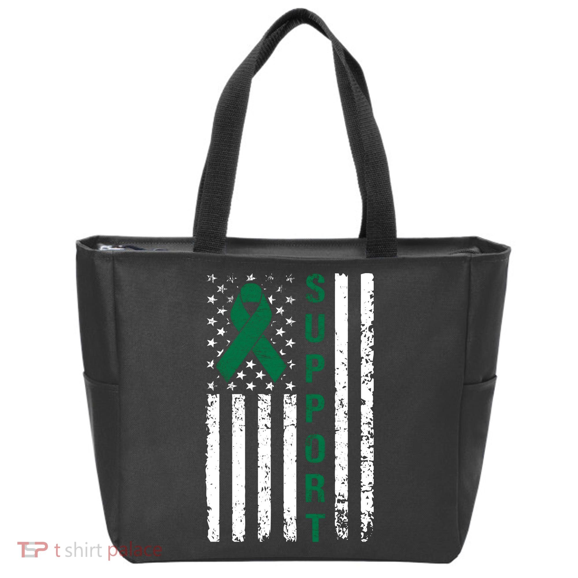 Support Liver Cancer Awareness Tote Bag