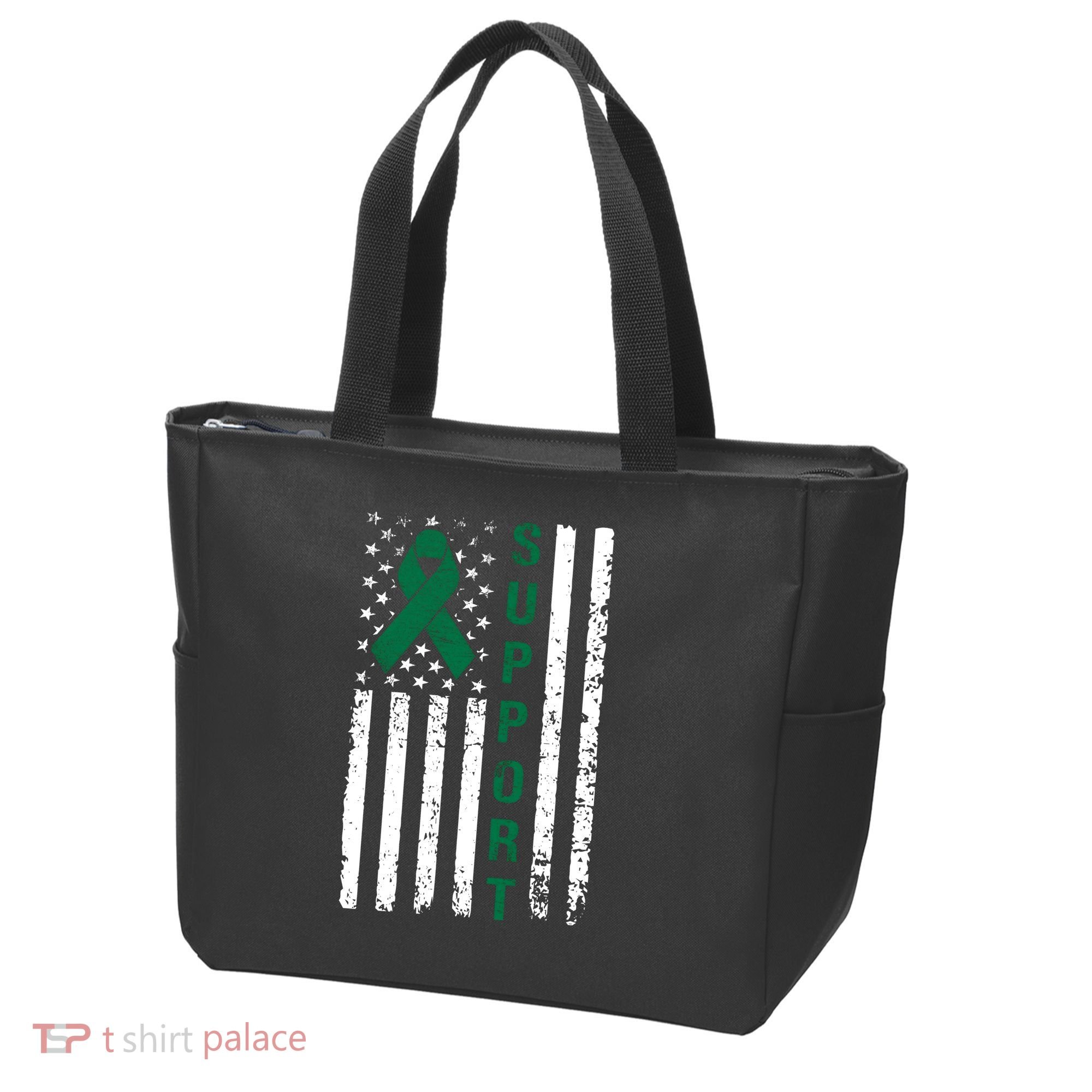 Support Liver Cancer Awareness Tote Bag