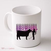 Showgirl Livestock Cattle Showing Fun Show Cattle Coffee Mug thumb 0