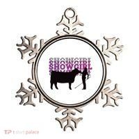 Showgirl Livestock Cattle Showing Fun Show Cattle Ornament thumb 0