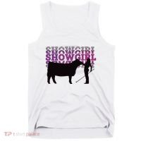 Showgirl Livestock Cattle Showing Fun Show Cattle Tank Top thumb 0
