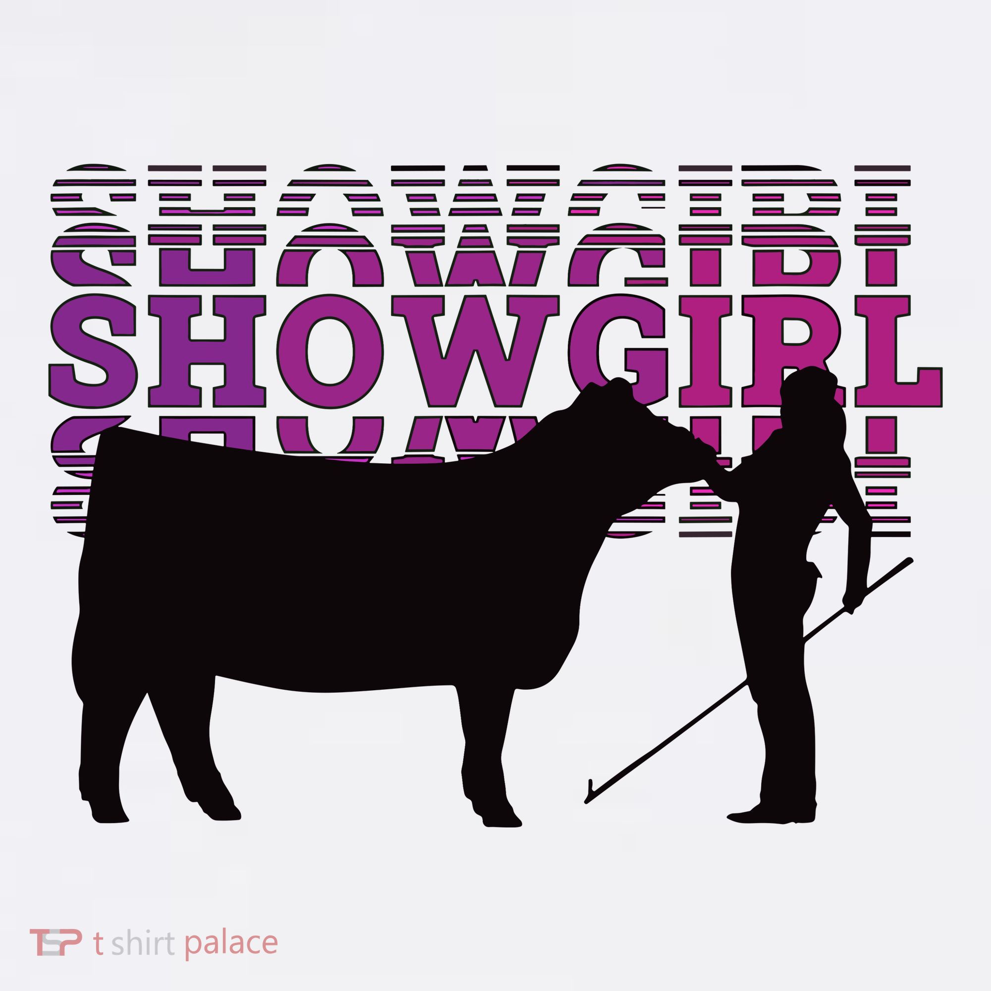 Showgirl Livestock Cattle Showing Fun Show Cattle Visor