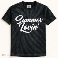 Summer Lovin Cute Kids Tie-Dye T-Shirt thumb 0