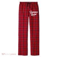 Summer Lovin Cute Men's Flannel Plaid Pajama Pants thumb 0