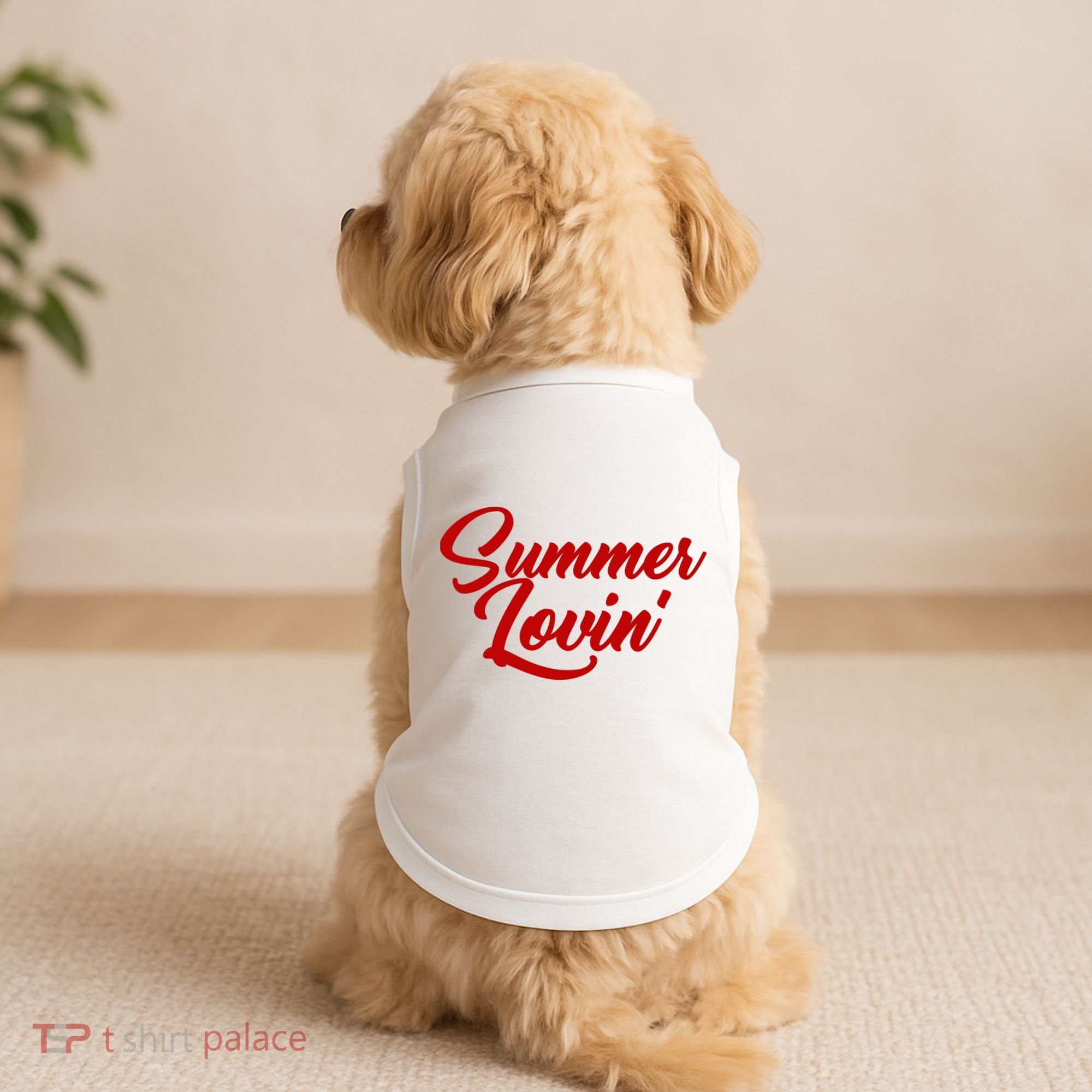 Summer Lovin Cute Doggie Tank