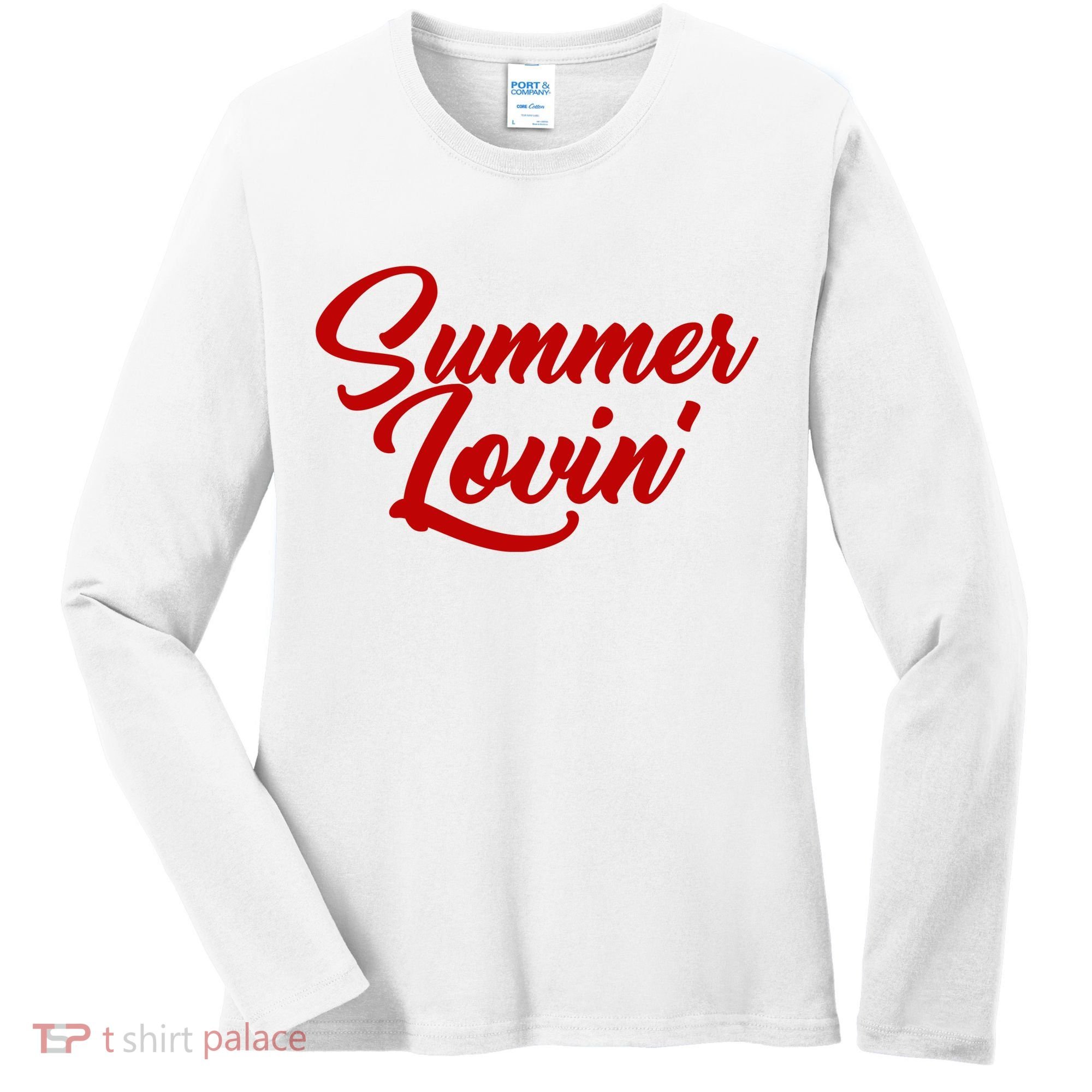 Summer Lovin Cute Women's Long Sleeve Shirt