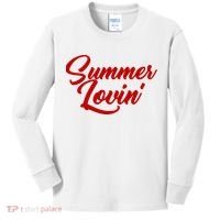 Summer Lovin Cute Kids Long Sleeve Shirt thumb 0