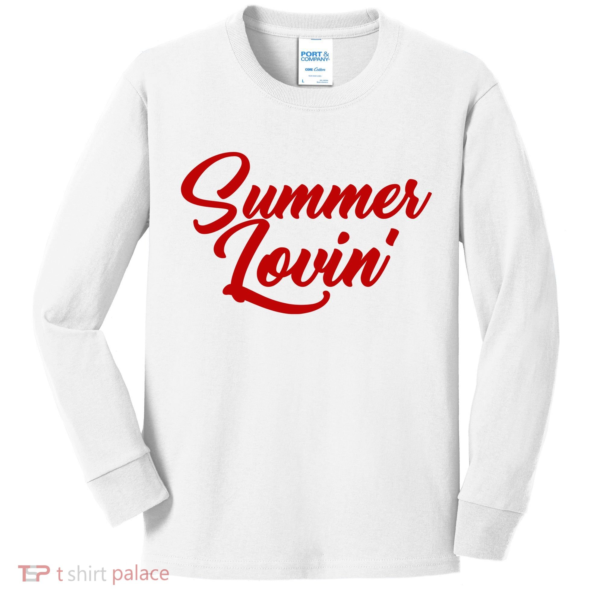 Summer Lovin Cute Kids Long Sleeve Shirt