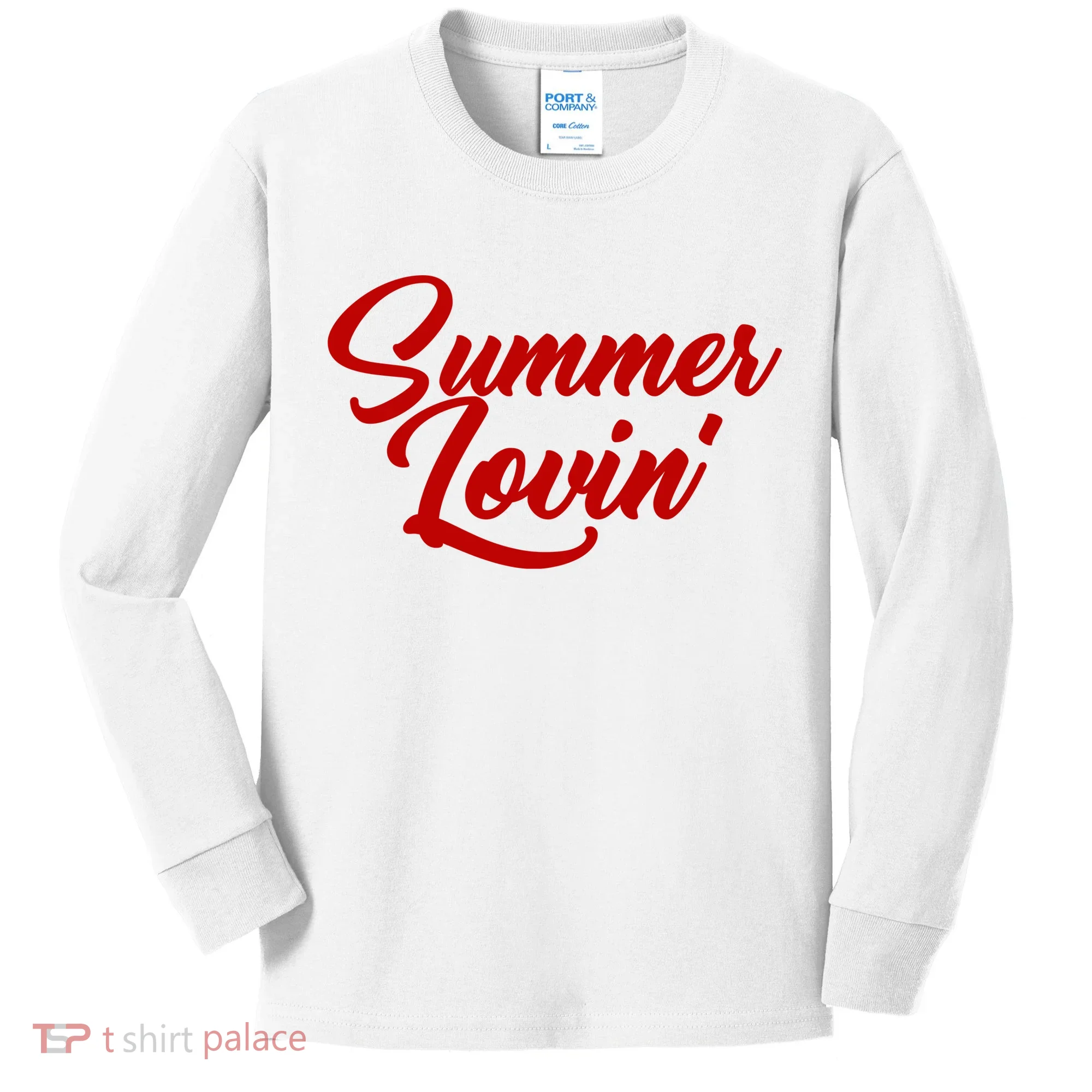 Summer Lovin Cute Kids Long Sleeve Shirt