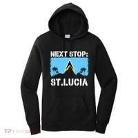 St Lucia Caribbean Vacation Trip Next Stop Vacay Vibes Cool Gift Women's Hoodie thumb 0